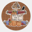 Search for scarecrow stickers Fall
