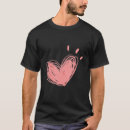 Search for scribbles tshirts Heart