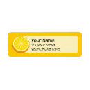 Search for fruit slices return address labels Fresh
