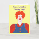 Search for clowns invitations Party