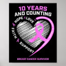 Search for breast cancer posters Survivor