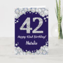 Search for 42 fold Forty second birthday