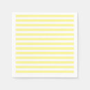 Search for pale yellow napkins White