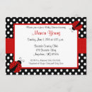 Search for lady bug invitations Black