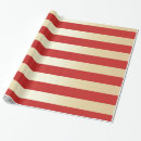 Search for red striped wrapping paper Gold