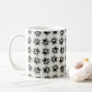 Search for cat outline mugs Black and white