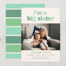 Search for big sister invitations New baby