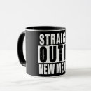 Search for straight outta mugs Black and white