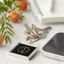 Search for four leaf clover square key rings Good luck