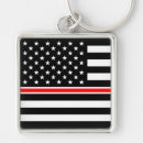 Search for firefighter key rings Flag