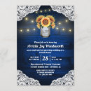 Search for wood bridal shower invitations Sunflower