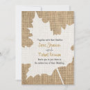 Search for maple leaf wedding invitations Country