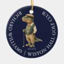 Search for golfing christmas tree decorations Navy blue