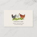 Search for chicken business cards Watercolor