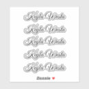 Search for stylish text stickers Script