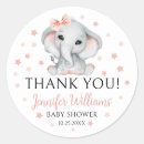 Search for cute elephant baby shower stickers Little peanut