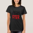 Search for halloween womens tshirts Momster
