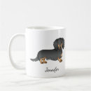 Search for long black hair mugs Doxie