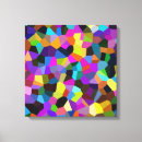 Search for confetti canvas prints Blue