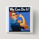 Search for rosie the riveter badges Woman