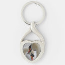 Search for white swan key rings Heart