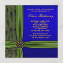 Search for gold peacock invitations Green