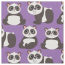 Search for panda fabric Cute