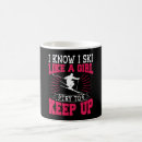 Search for ski girl mugs Skiing