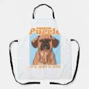 Search for funny pug aprons Weimaraner