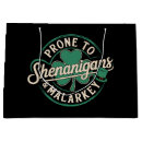 Search for st patricks day gift bags Shenanigans