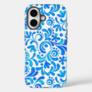 Search for blue swirl pattern cases Watercolor