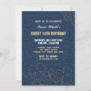 Search for denim birthday invitations Blue