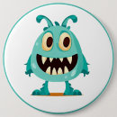 Search for cartoon monsters badges Scary