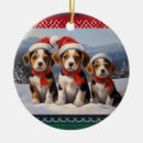 Search for beagle christmas tree decorations Puppy