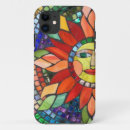 Search for stained glass mosaic iphone cases Colourful