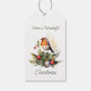 Search for christmas robin gift tags Watercolor