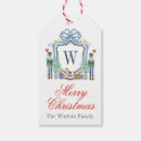 Search for monogram gift tags Watercolor