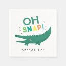 Search for alligator napkins Boy