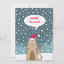 Search for cats wearing hats christmas cards Pet