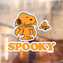 Search for halloween window decals Charles schulz