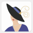 Search for black hat stickers Girl