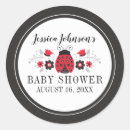 Search for red white polka dots stickers Ladybug