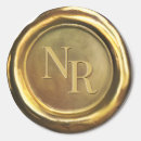 Search for vintage wedding stickers Gold