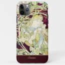 Search for alphonse mucha iphone cases Red