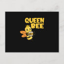 Search for funny bees postcards Queen bee