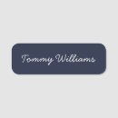 Search for navy blue name tags Simple