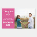 Search for cute rectangle wedding stickers Trendy
