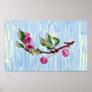 Search for cherry fruit posters Watercolor