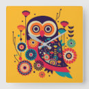 Search for colourful owl pattern art Vibrant