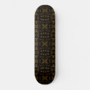 Search for black golden skateboards Pattern